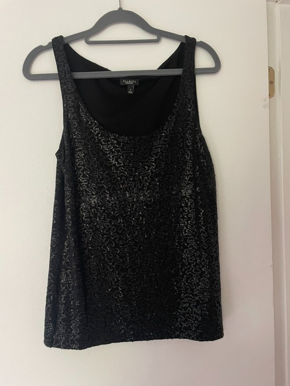 Talbots Sequin Tank Size Small